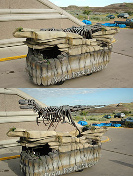 royal tyrrell museum parade floats